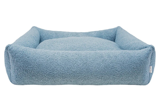 calming dog bed HARMONY blue