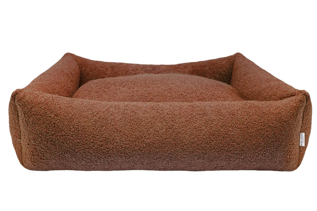 calming dog bed HARMONY brown