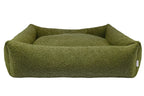 calming dog bed HARMONY green