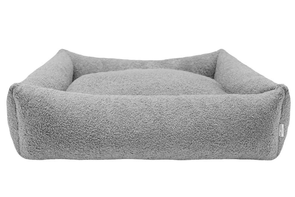calming dog bed HARMONY grey