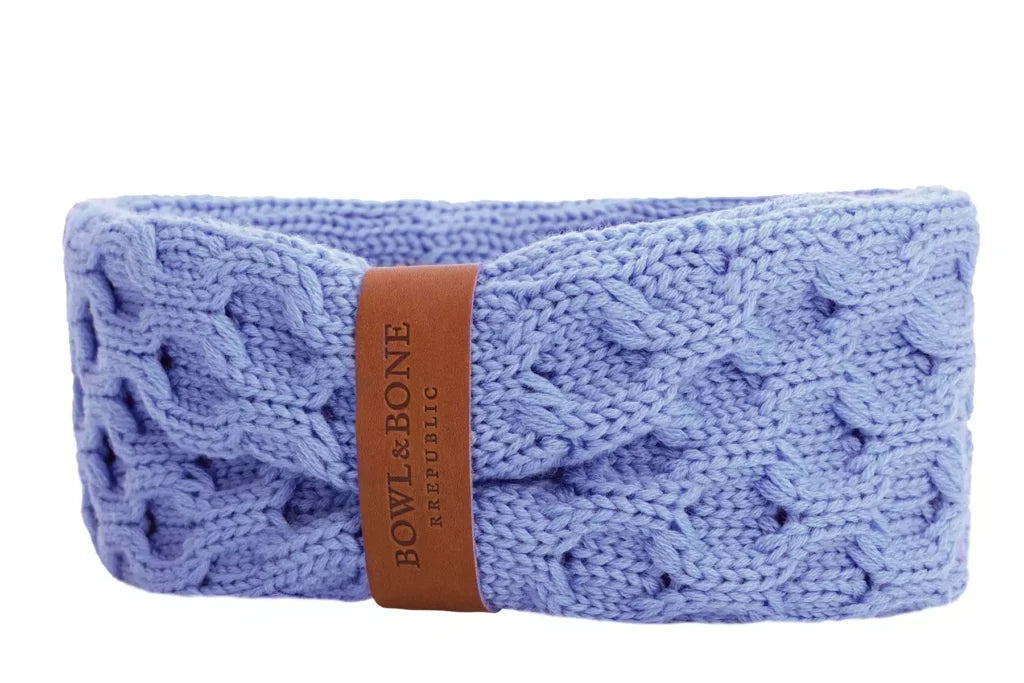 dog neck warmer JOY blue