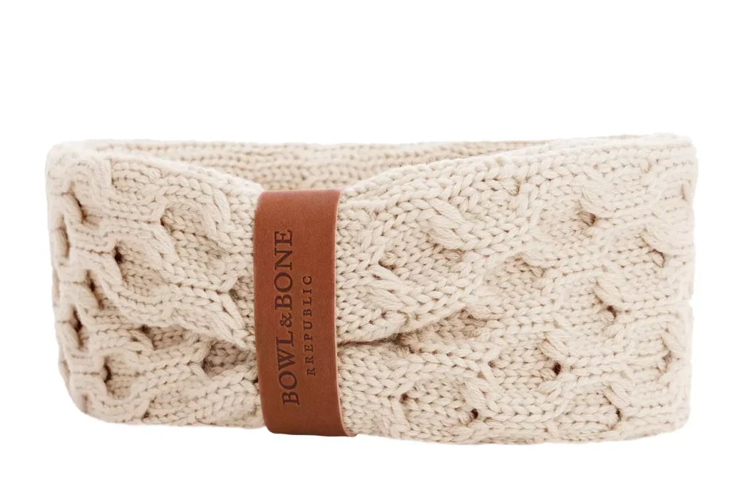 dog neck warmer JOY ecru