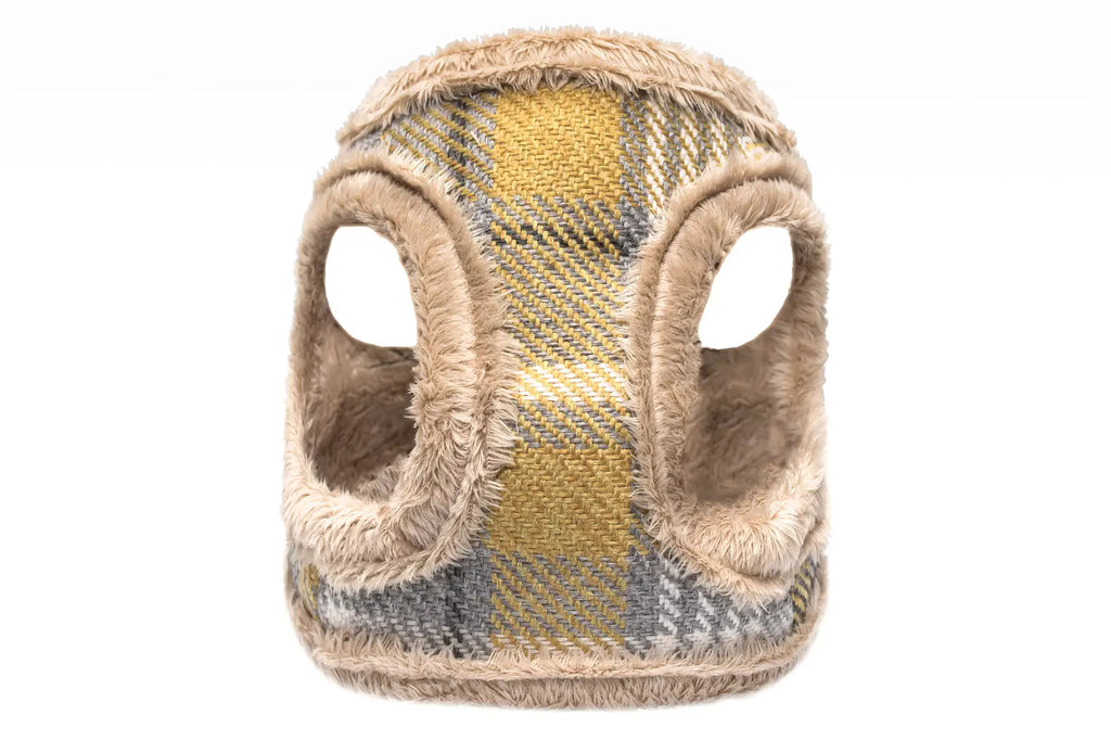 dog harness LEAF grey - Bowl&Bone Republic US and Canada