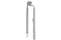 A dog leash BLOOM grey by Bowlandbone on a white background.