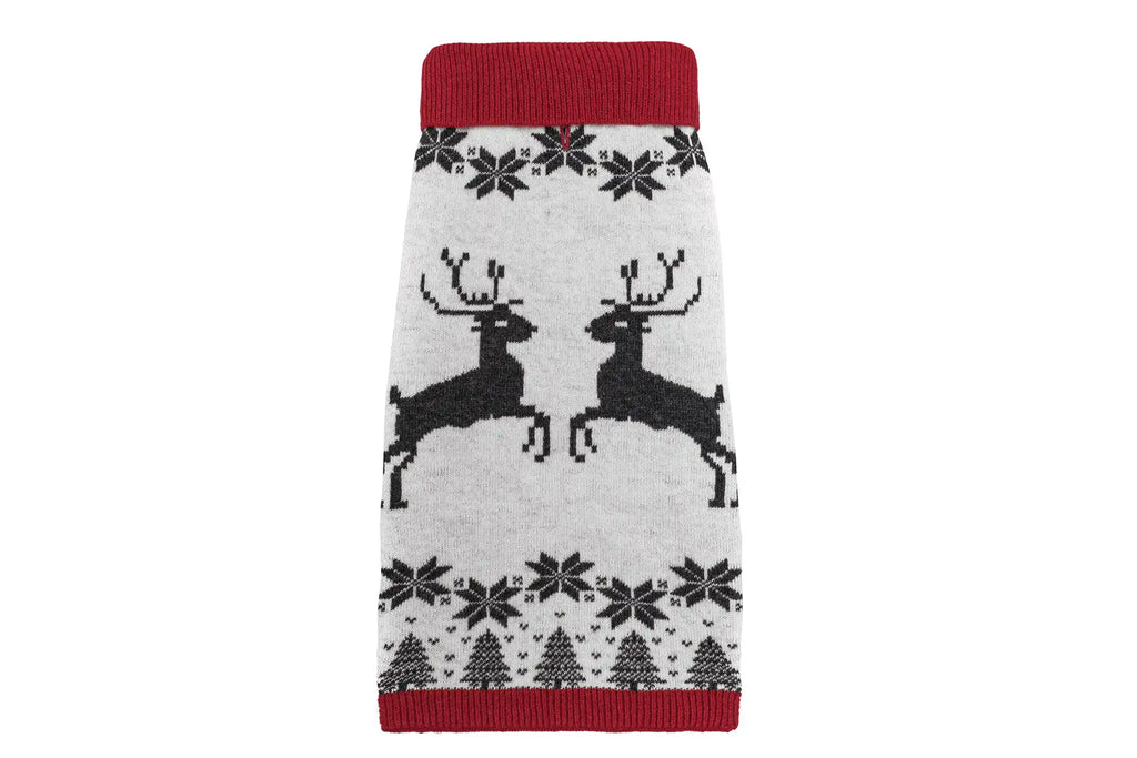 dog sweater REINDEER - Bowl&Bone Republic US and Canada