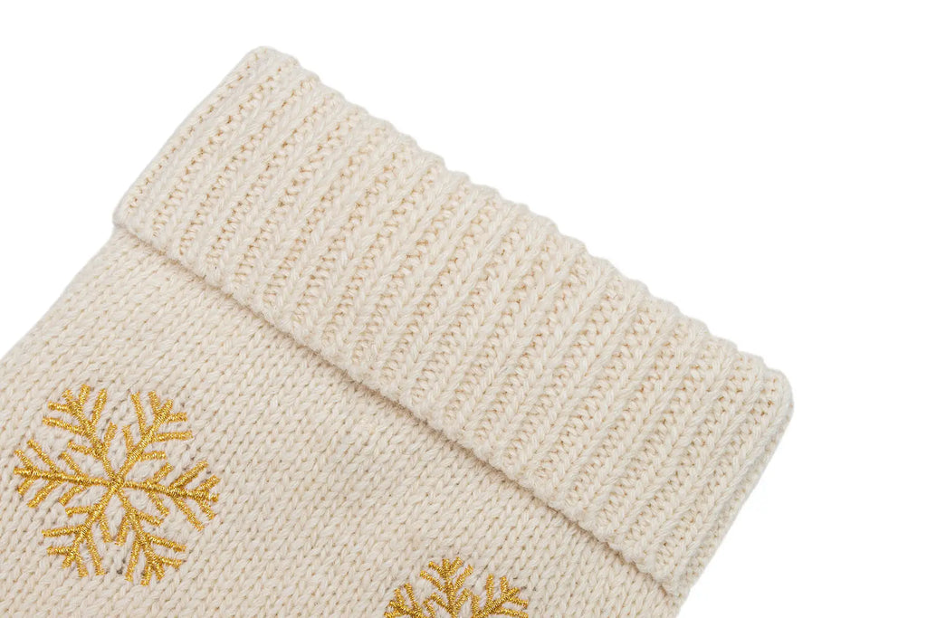 dog sweater SNOWFLAKE cream - Bowl&Bone Republic US and Canada