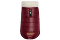 dog winter jacket BLIZZARD burgundy