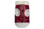 dog winter jacket BLIZZARD burgundy
