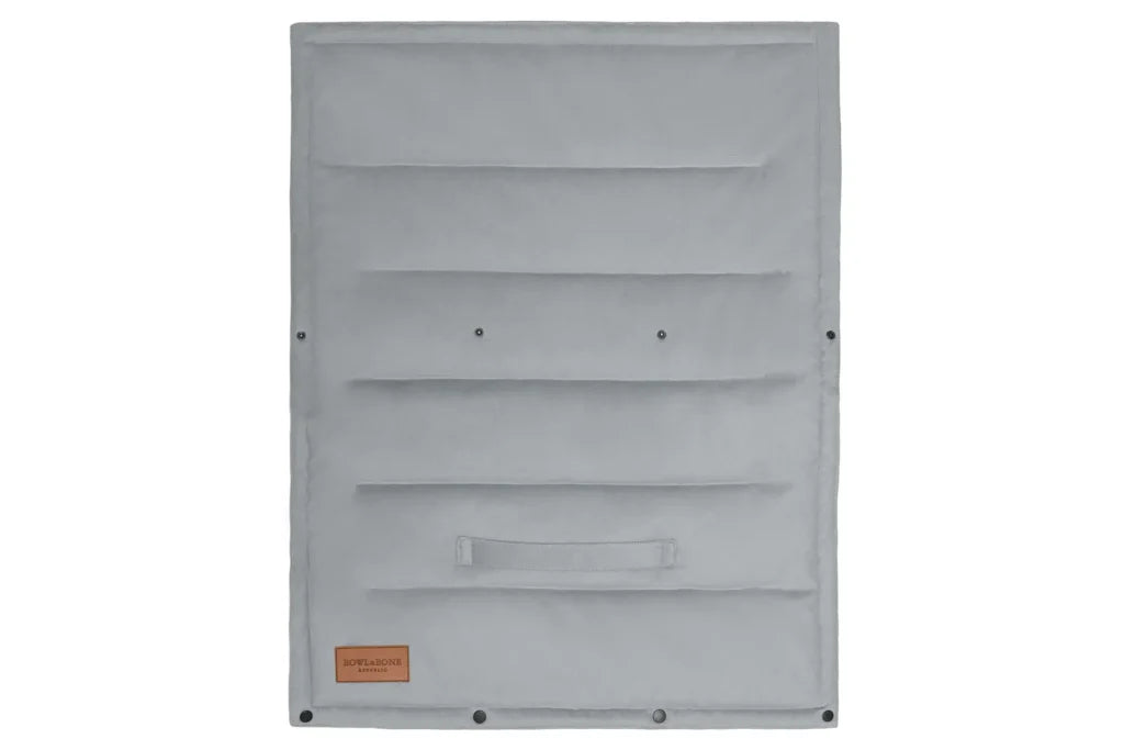 travel dog mat CLASSIC grey - Bowl&Bone Republic US and Canada