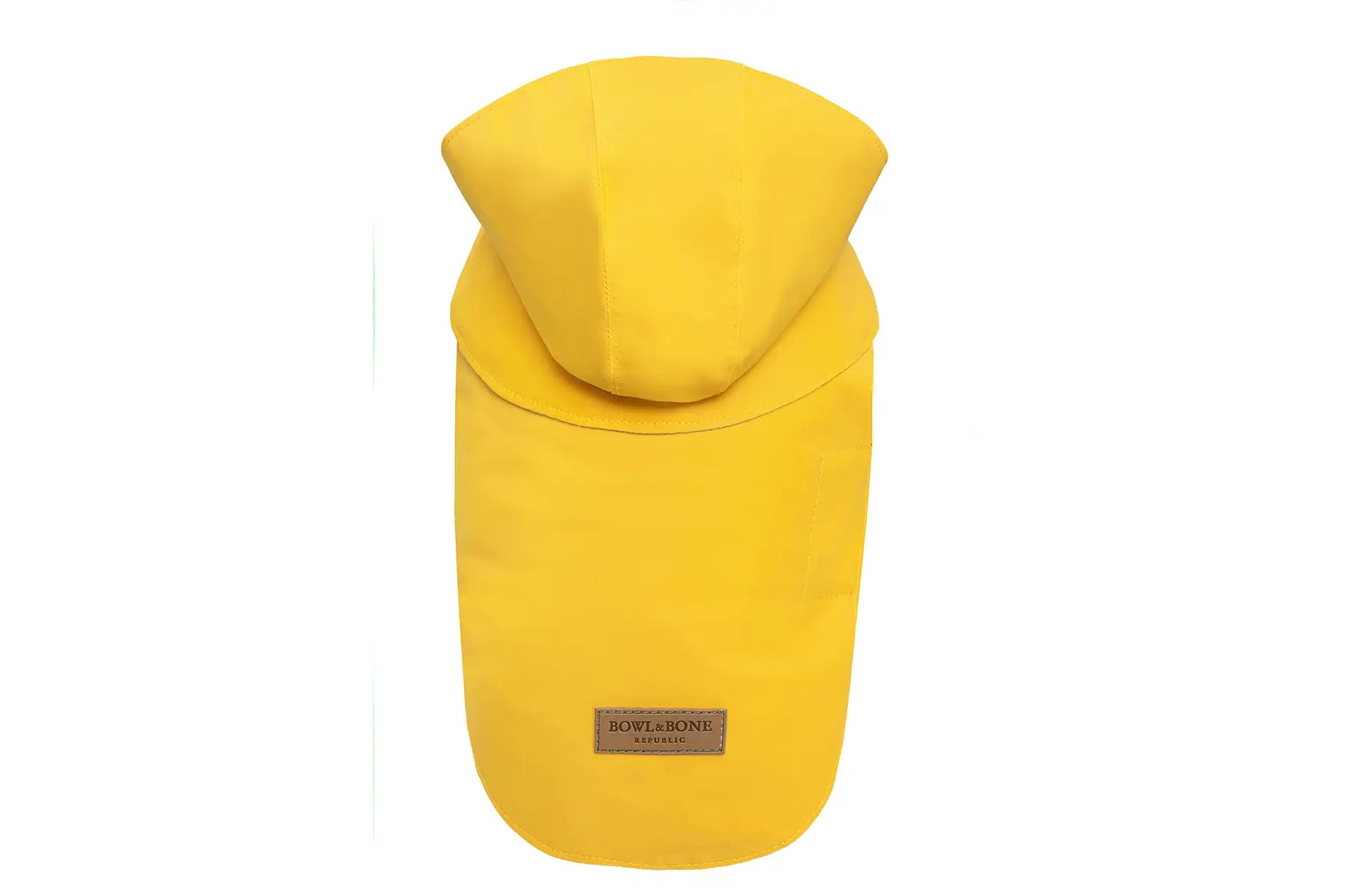 dog raincoat STORM yellow - Bowl&Bone Republic US and Canada