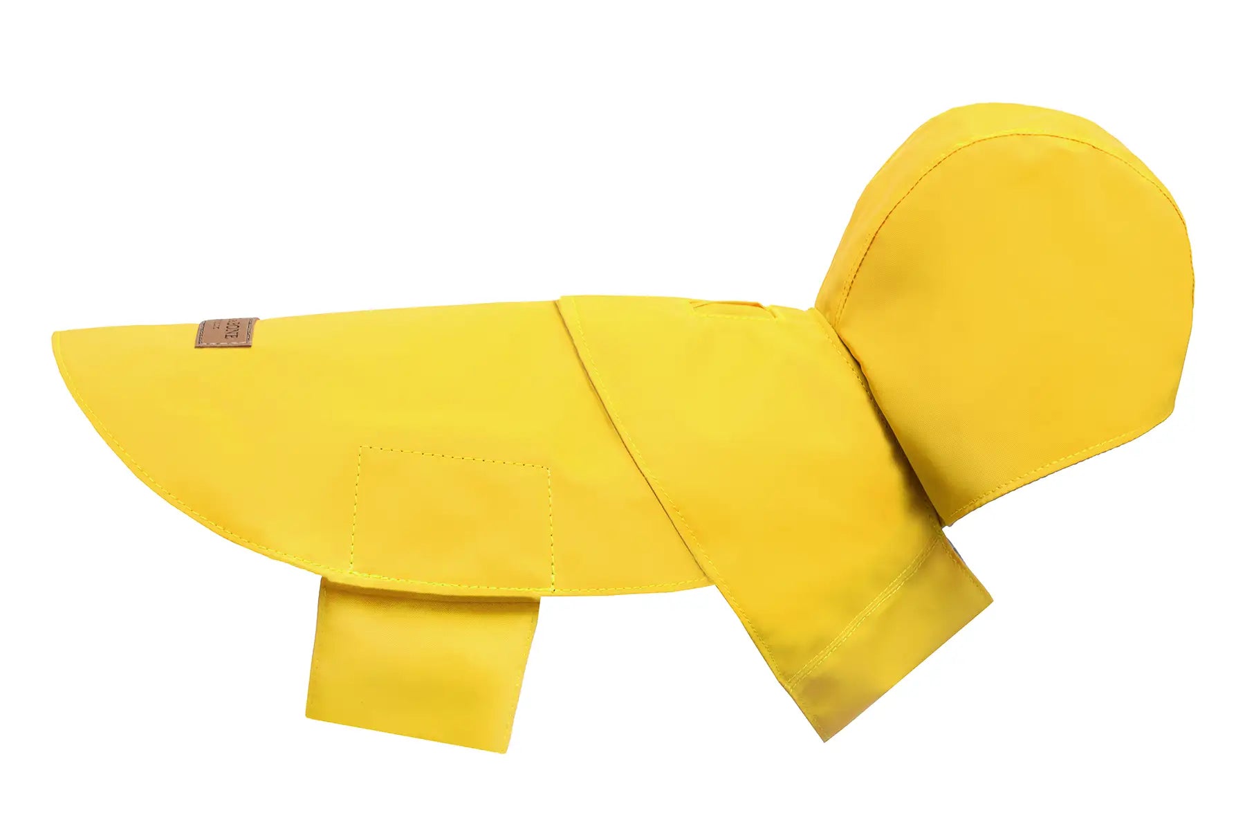 dog raincoat STORM yellow - Bowl&Bone Republic US and Canada