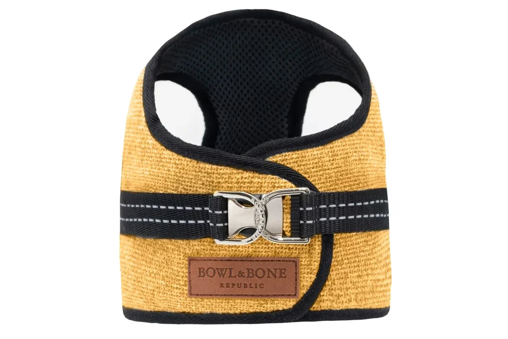 dog harness BLISS yellow