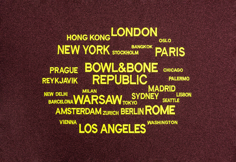 London, the city of Bowl&Bone Republic luxury pet accessories.