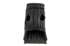 A Bowlandbone Republic ASPEN graphite dog sweater with a hole in the middle.